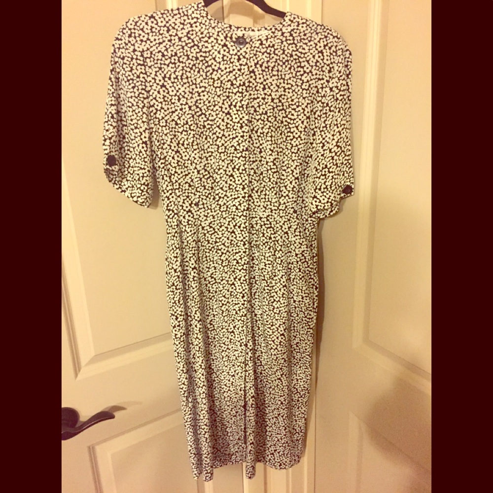 Vintage Liz Claiborne midi dress